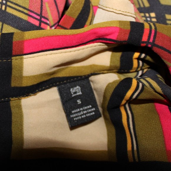 Scotch and Soda Plaid Button Down Blouse - Picture 7 of 7
